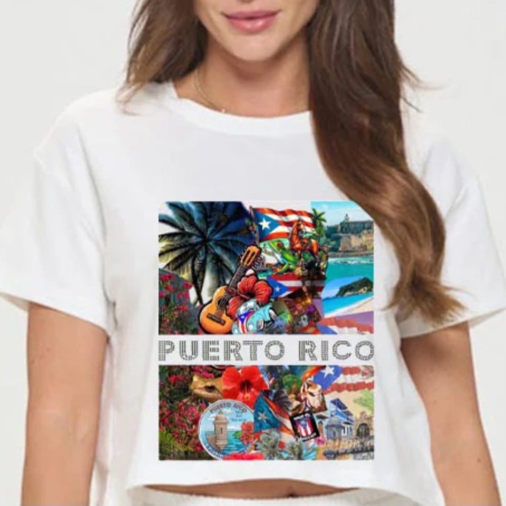 T shirt Women Crop Top Size S, M, L